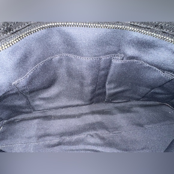 Coach Black Signature Canvas and Leather Hampton Tote - Picture 12 of 12